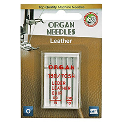 ORGAN NEEDLES LEATHER 130/705H LL № 90-100/5 Инструмент швейный