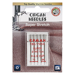 ORGAN NEEDLES SUPER STRETCH HAX1SP № 75/5 Аппараты для сварки линолеума, ПВХ-тканей, кровельных материалов