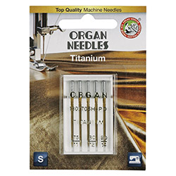 ORGAN NEEDLES TITANIUM 130/705H PD № 75-90/5 Толщиномеры