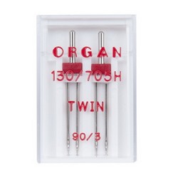 ORGAN NEEDLES TWIN 130/705H № 70/1,6 Инструмент швейный