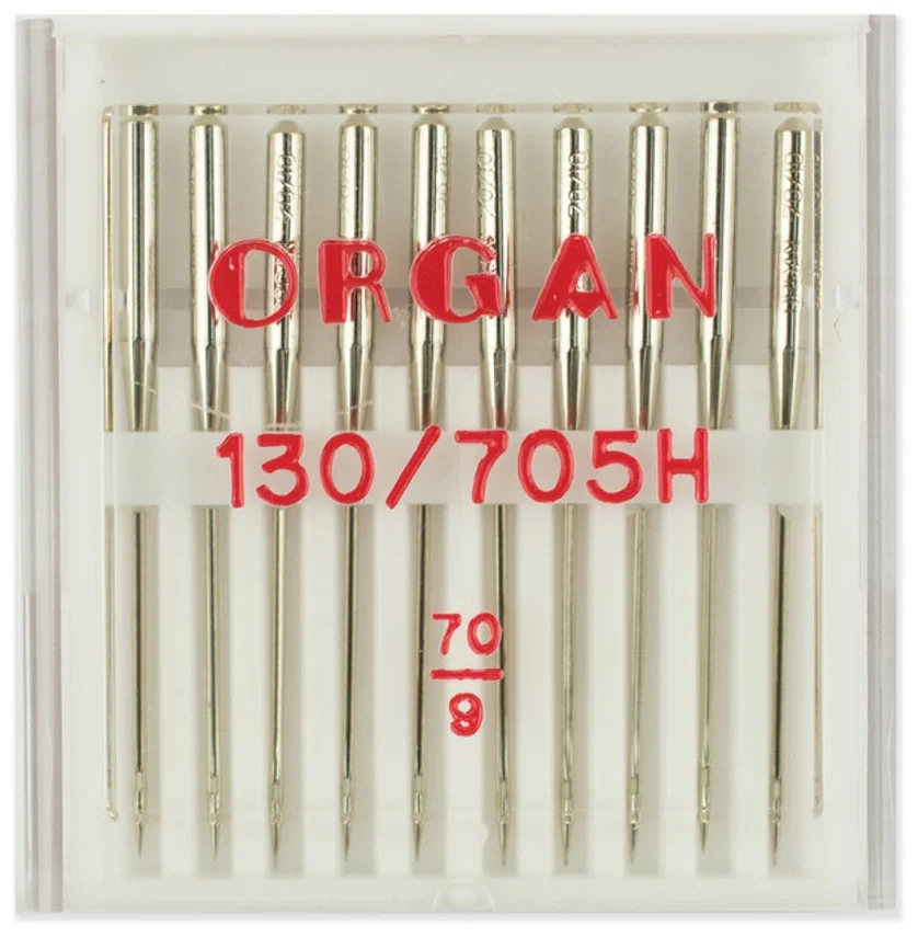 Игла бытовая № 70-100 в блистере по 10 шт. ORGAN NEEDLES COMBY 130/705 H № 70-100/10 (5111000BL) Нивелиры