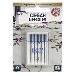 ORGAN NEEDLES EMBROIDERY 130/705H EB № 75/5 Нивелиры