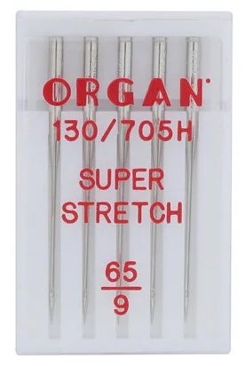 ORGAN NEEDLES SUPER STRETCH HAX1SP № 65/5 Аппараты для сварки линолеума, ПВХ-тканей, кровельных материалов