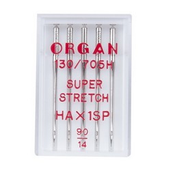 ORGAN NEEDLES SUPER STRETCH HAX1SP № 75/5 Аппараты для сварки линолеума, ПВХ-тканей, кровельных материалов