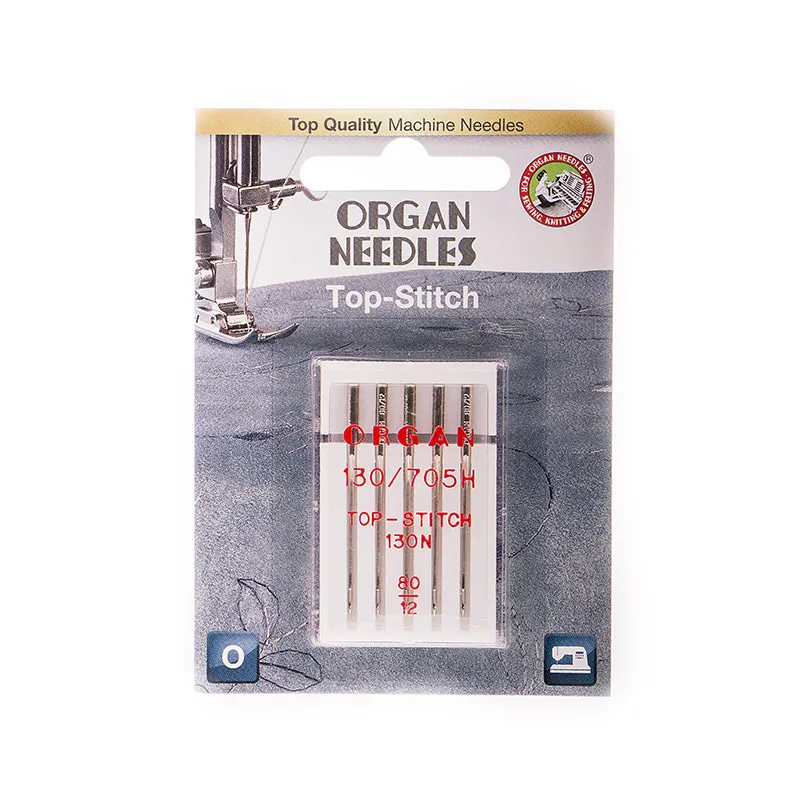 ORGAN NEEDLES TOP STITCH 130/705H № 80/5 Аппараты для сварки линолеума, ПВХ-тканей, кровельных материалов