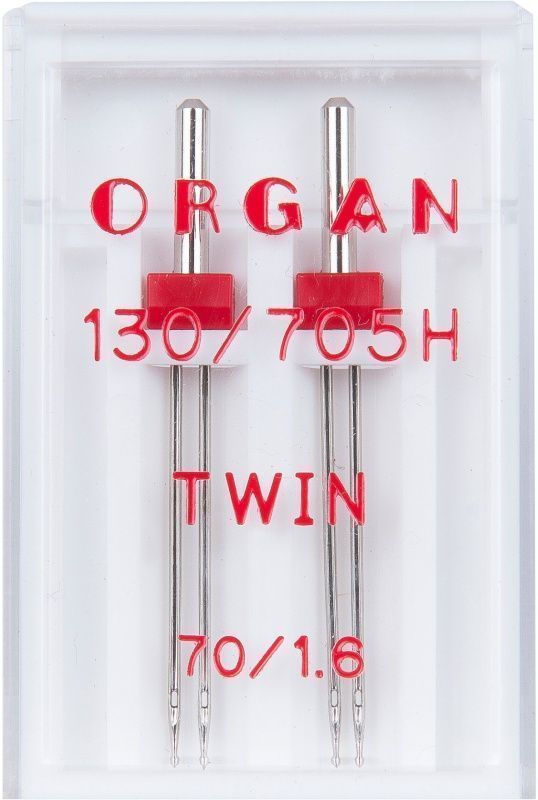 ORGAN NEEDLES TWIN 130/705H № 80/2 Строительная химия