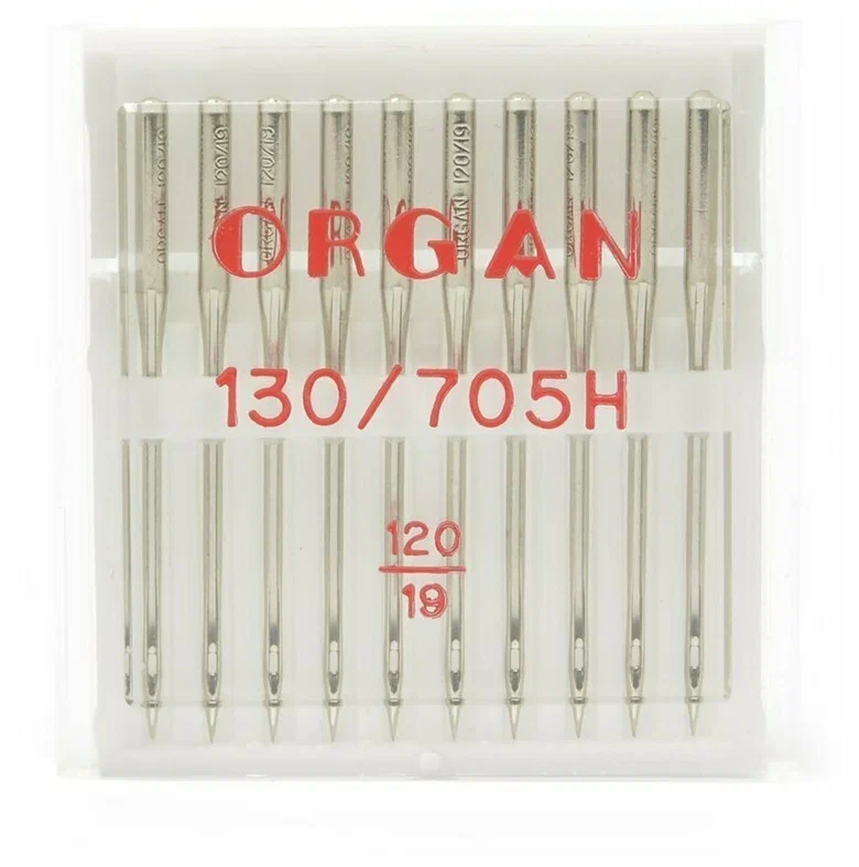 Игла бытовая универсальная № 60 в блистере по 10 шт. ORGAN NEEDLES UNIVERSAL 130/705H № 60/10 (5110060BL) Разветвители питания, переходники, адаптеры