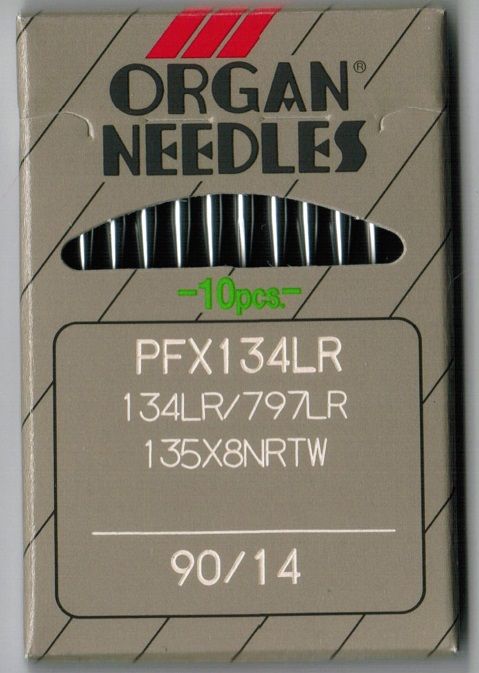 ORGAN NEEDLES PFX134 LR/120 Инструмент швейный